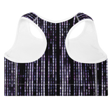 MATRIX BLUE PADDED SPORTS BRA-SPORTS BRA PADDED-__label:NEW, cyberpunk, matrix, SPORTS-BRA-P-PRF, SPORTS-BRA-PADDED-Dustrial