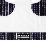 MATRIX BLUE PADDED SPORTS BRA-SPORTS BRA PADDED-__label:NEW, cyberpunk, matrix, SPORTS-BRA-P-PRF, SPORTS-BRA-PADDED-Dustrial