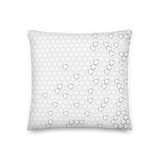 HEX AUTOMATA WIGHT PILLOW-SQUARE PILLOW-metric, PILLOW-Dustrial