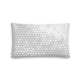 HEX AUTOMATA WIGHT PILLOW-SQUARE PILLOW-metric, PILLOW-Dustrial