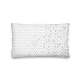 HEX AUTOMATA WIGHT PILLOW-SQUARE PILLOW-metric, PILLOW-Dustrial