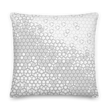 HEX AUTOMATA WIGHT PILLOW-SQUARE PILLOW-metric, PILLOW-Dustrial