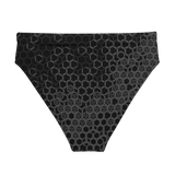 HEX AUTOMATA BLVCK ECO BIKINI BOTTOM-ECO BIKINI BOTTOM-__label:NEW, ECO-BIKINI-BOTTOM, green, metric, recycled fashion-Dustrial