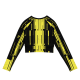 CMD & CTRL YELLOWJACKET ECO LONG SLEEVE CROP TOP-ECO LS CROP TOP-__label:NEW, ECO LS CROP TOP, MECH, Sale2K19-Dustrial