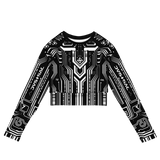 LOGIC I790K ECO LONG SLEEVE CROP TOP-ECO LS CROP TOP-__label:NEW, cyber crime, cybercrime, cyberpunk, ECO LS CROP TOP, hacker, Sale2K19-Dustrial