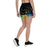 VHS RETROGRADE SHORTS-SHORTS-Festival Fashion, off air, SHORTS, SHORTS-AO-PRF-Dustrial