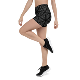 E-MOTION CAPTURE SHORTS-SHORTS-cyber crime, cybercrime, Festival Fashion, hacker, SHORTS, SHORTS-AO-PRF-Dustrial