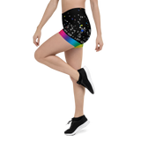 VHS RETROGRADE SHORTS-SHORTS-Festival Fashion, off air, SHORTS, SHORTS-AO-PRF-Dustrial