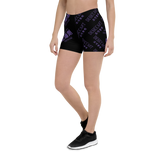SILICA PURP SHORTS-SHORTS-Festival Fashion, SHORTS-Dustrial