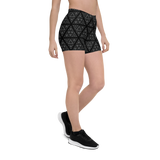 E-MOTION CAPTURE SHORTS-SHORTS-cyber crime, cybercrime, Festival Fashion, hacker, SHORTS, SHORTS-AO-PRF-Dustrial