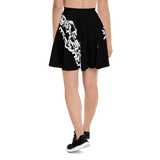 TETRA BREAK SKATER SKIRT-SKATER SKIRT-mono, SKATER-SKIRT, techwear, TETRADUSTRIAL-Dustrial