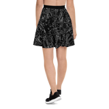 GREEBLES SKATER SKIRT-SKATER SKIRT-mono, SKATER SKIRT PRF, SKATER-SKIRT-Dustrial