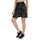 GREEBLES SKATER SKIRT-SKATER SKIRT-mono, SKATER SKIRT PRF, SKATER-SKIRT-Dustrial