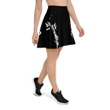 TETRA BREAK SKATER SKIRT-SKATER SKIRT-mono, SKATER-SKIRT, techwear, TETRADUSTRIAL-Dustrial