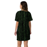 MATRIX TERMINAL AO T-SHIRT DRESS-AO T-SHIRT DRESS-__label:NEW, AO-T-SHIRT-DRESS, cyberpunk, matrix-Dustrial