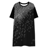 HEX AUTOMATA MONO AO T-SHIRT DRESS-AO T-SHIRT DRESS-AO-T-SHIRT-DRESS, mono, T-SHIRT-DRESS-PRF-Dustrial