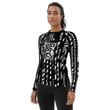 TETRA GEN1 FEMME LONG SLEEVE RASHGUARD-LONG SLEEVE RASHGUARD FEMME-LONG-SLEEVE-RASHGUARD-FEMME, mono, RASHGUARD FEMME PRF, techwear, TETRADUSTRIAL-Dustrial