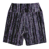 MATRIX BLUE YOGA SHORTS-YOGA SHORTS-__label:NEW, cyberpunk, matrix, YOGA-SHORTS-Dustrial