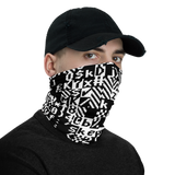 ASCII MONO LEGACY NECK GAITER MASK-NECK GAITER-mono, NECK-GAITER, NECK-GAITER-PRF-Dustrial