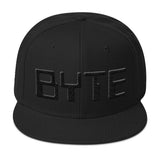 BYTE SNAPBACK-HAT-SNAP-cyber crime, cybercrime, hacker, HAT-OT-SNAP, mono, Sale2K19-Dustrial
