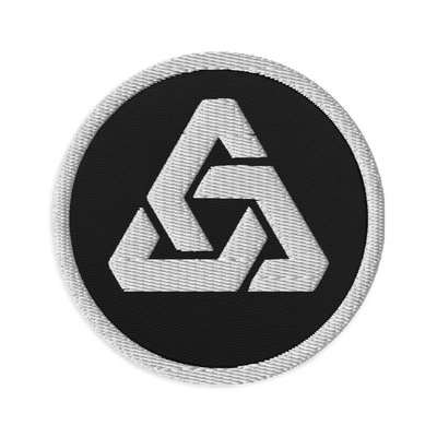 TRINITY EMBROIDERED PATCH