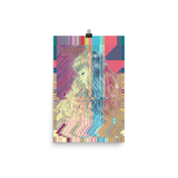 "LORDESS DITH" OPEN EDITION PRINT-OPEN EDITION PRINT-cyber crime, GLITCH, MATTE-POSTER-PRF, OPEN-EDITION-PRINT, Sale2K19-Dustrial