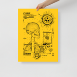 "RADIOCURIE" OPEN EDITION PRINT-OPEN EDITION PRINT-MATTE-POSTER-PRF, MECH, OPEN-EDITION-PRINT, Sale2K19-Dustrial