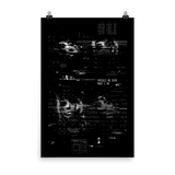 "PROTECT ME FROM WHAT I AM" OPEN EDITION PRINT-OPEN EDITION PRINT-cyber crime, cybercrime, glitch, hacker, MATTE-POSTER-PRF, mono, OPEN-EDITION-PRINT, Sale2K19-Dustrial