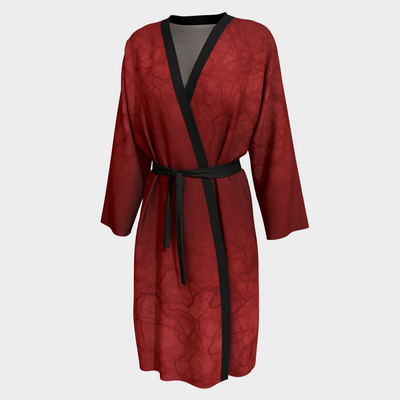 IN VEIN RED PEIGNOIR