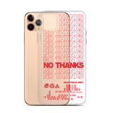 NO THANKS IPHONE CASE-IPHONE CASE-goth, MALL GOTH-Dustrial