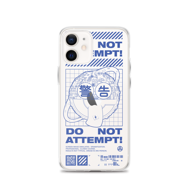 DO NOT ATTEMPT END USER IPHONE CASE-IPHONE CASE-cyber crime, cybercrime, hacker-Dustrial