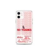NO THANKS IPHONE CASE-IPHONE CASE-goth, MALL GOTH-Dustrial