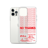 NO THANKS IPHONE CASE-IPHONE CASE-goth, MALL GOTH-Dustrial