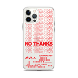 NO THANKS IPHONE CASE-IPHONE CASE-goth, MALL GOTH-Dustrial