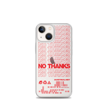 NO THANKS IPHONE CASE-IPHONE CASE-goth, MALL GOTH-Dustrial