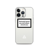 HARMFUL IPHONE CASE-IPHONE CASE-cyber crime, cybercrime, hacker-Dustrial