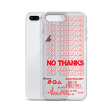 NO THANKS IPHONE CASE-IPHONE CASE-goth, MALL GOTH-Dustrial