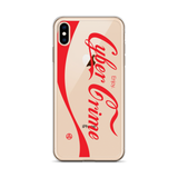 CYBERCRIME CLASSIC IPHONE CASE-IPHONE CASE-cyber crime, cybercrime, hacker-Dustrial