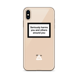 HARMFUL IPHONE CASE-IPHONE CASE-cyber crime, cybercrime, hacker-Dustrial