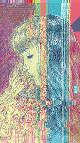 "LORDESS DITH" OPEN EDITION PRINT-OPEN EDITION PRINT-cyber crime, GLITCH, MATTE-POSTER-PRF, OPEN-EDITION-PRINT, Sale2K19-Dustrial
