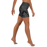 MECH I MONO V2 YOGA SHORTS-YOGA SHORTS-MECH, Mono, YOGA-SHORTS, yoga-shorts-prf-Dustrial