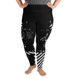09011E N∞THING PS LEGGINGS-PLUS SIZE LEGGINGS-BIODUSTRIAL, leggings-ps-prf, PLUS-SIZE-LEGGINGS, techwear-Dustrial