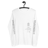 DEFRAG READ ERROR LONG SLEEVE T-SHIRT-UNI LONG SLEEVE BC-metric, mono, UNI-LONG-SLEEVE-BC-Dustrial