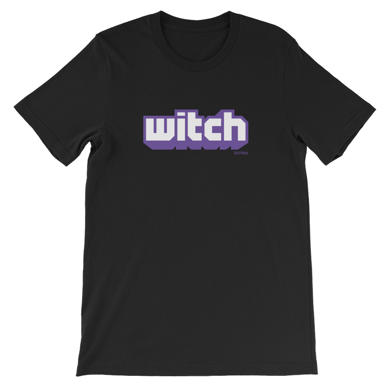 WITCH GRAPHIC TEE-GRAPHIC TEE-bc-uni-tshirt, goth, GRAPHIC-TEE, logohack, MALL GOTH, men, Tee, women-Dustrial