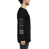 GEO S LONG SLEEVE T-SHIRT-UNI LONG SLEEVE BC-MECH, mono, UNI-LONG-SLEEVE-BC-Dustrial