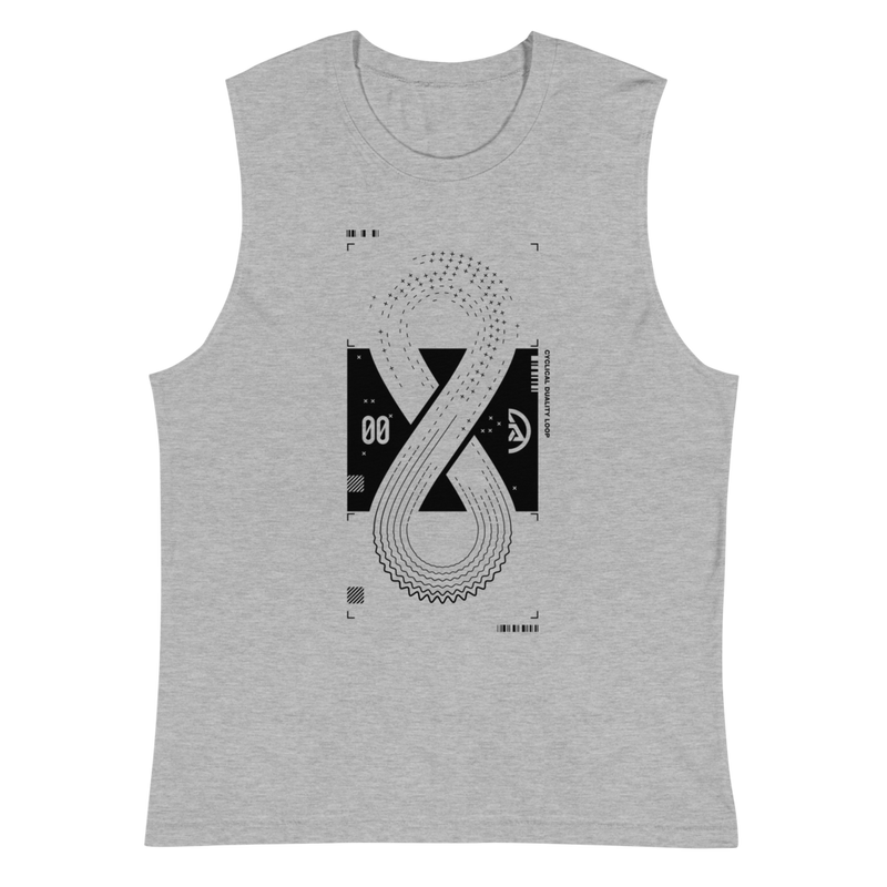 XEROLOOP MUSCLE TANK-MUSCLE TANK BC-Mono, MUSCLE-TANK-BC, MUSCLE-UNI-BC-Dustrial