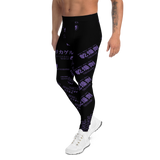 SILICA PURP COMPRESSION PANTS-MASC COMPRESSION PANTS-cyber crime, cybercrime, hacker, MASC-COMPRESSION-PANTS, mens-compression-pant-prf-Dustrial