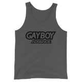 GAYBOY ADVANCE UNISEX TANK TOP-GRAPHIC TANK TOP-cyber crime, cybercrime, hacker, UNI-TANK-TOP-BELLA-Dustrial
