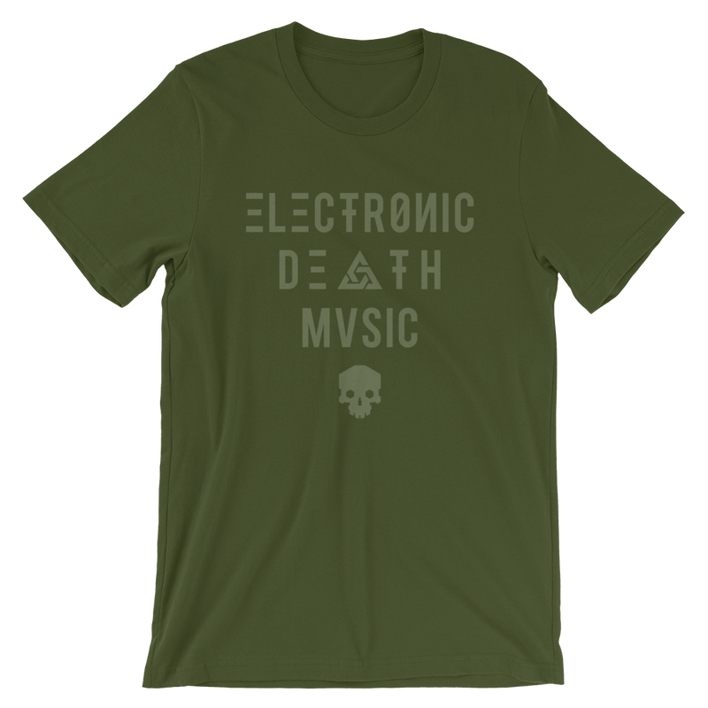 ELECTRONIC DEATH MUSIC GRAPHIC TEE-GRAPHIC TEE-bc-uni-tshirt, cyber crime, cybercrime, GRAPHIC-TEE, hacker, men, Tee, women-Dustrial