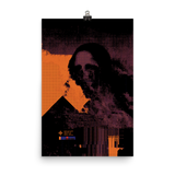 "MONA LISA CURSE" S-009 VAR. 0036 LIMITED PRINT-MATTE POSTER LE PRF-matte-poster-le-prf, mlcs009-Dustrial